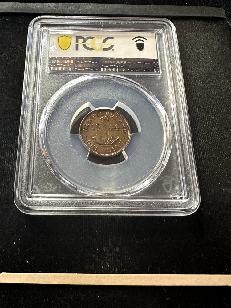 1944c PCGS Graded, Newfoundland Small ¢1 Cent, **MS-62** #7586
