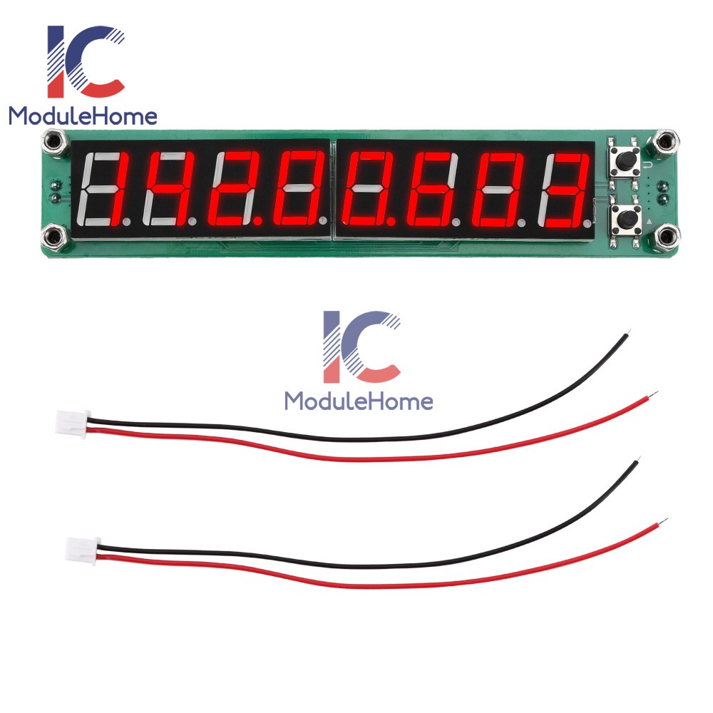 0.1MHz~1200MHz RF Signal Frequency Counter 8 Digit LED Display Frequency Module