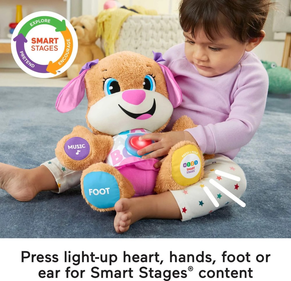 FISHER-PRICE LAUGH & LEARN SMART STAGES, SIS *DISTRESSED PKG