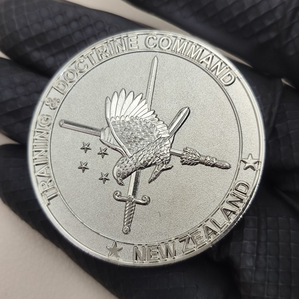 New Zealand Training Doctrine Command Challenge Coin