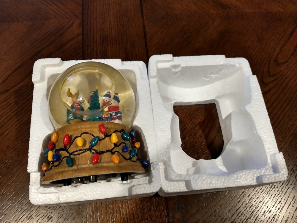 St. Nicholas Square Snowglobe Collection. Used in Box.
