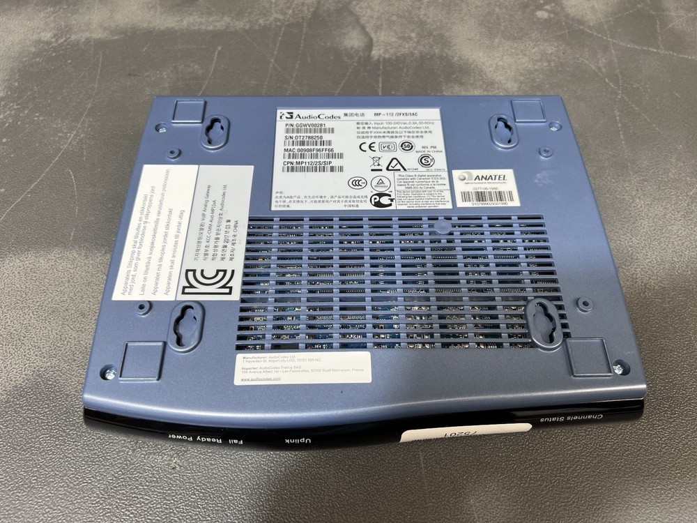 AudioCodes MP-112 VoIP Gateway