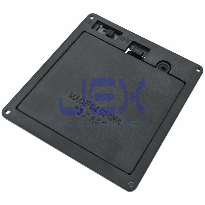 Three/3X AA DIY Panel Mount Battery Holder Case Box 3.6V/4.5V With Power Switch