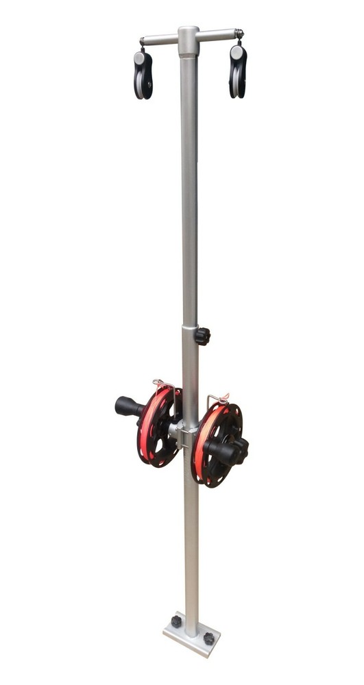 Brocraft Planer Reel Board Adjustable Mast System / Planer Reel System