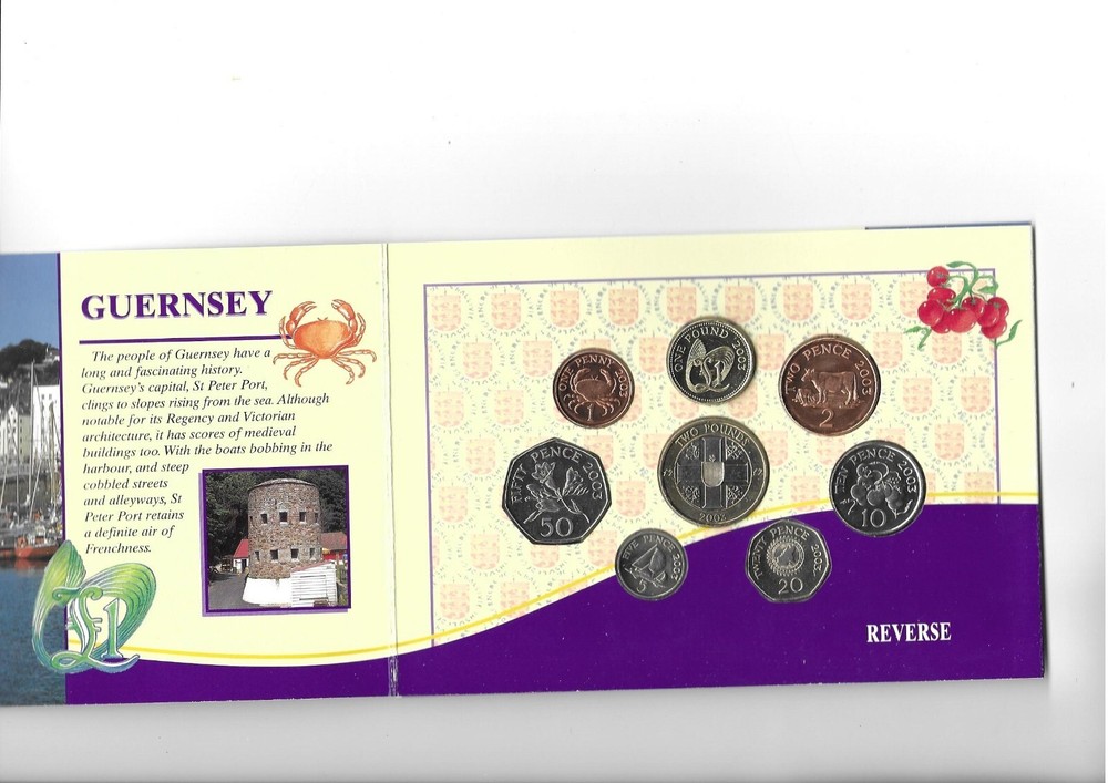 KMS Guernsey 2003 Set Folder Blister