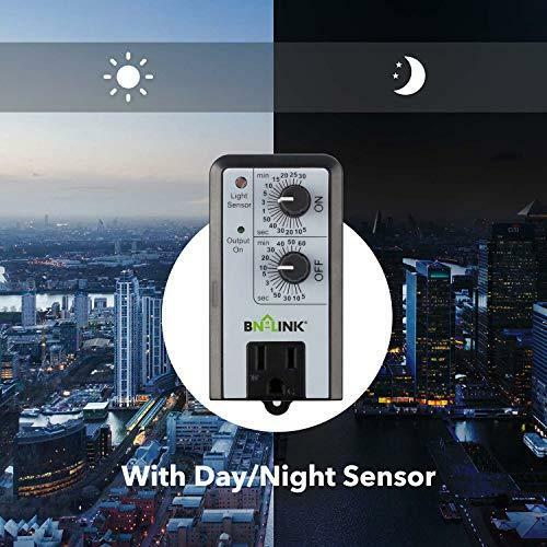 BN-LINK Short Period Repeat Cycle Intermittent Timer, Interval Timer - Day,