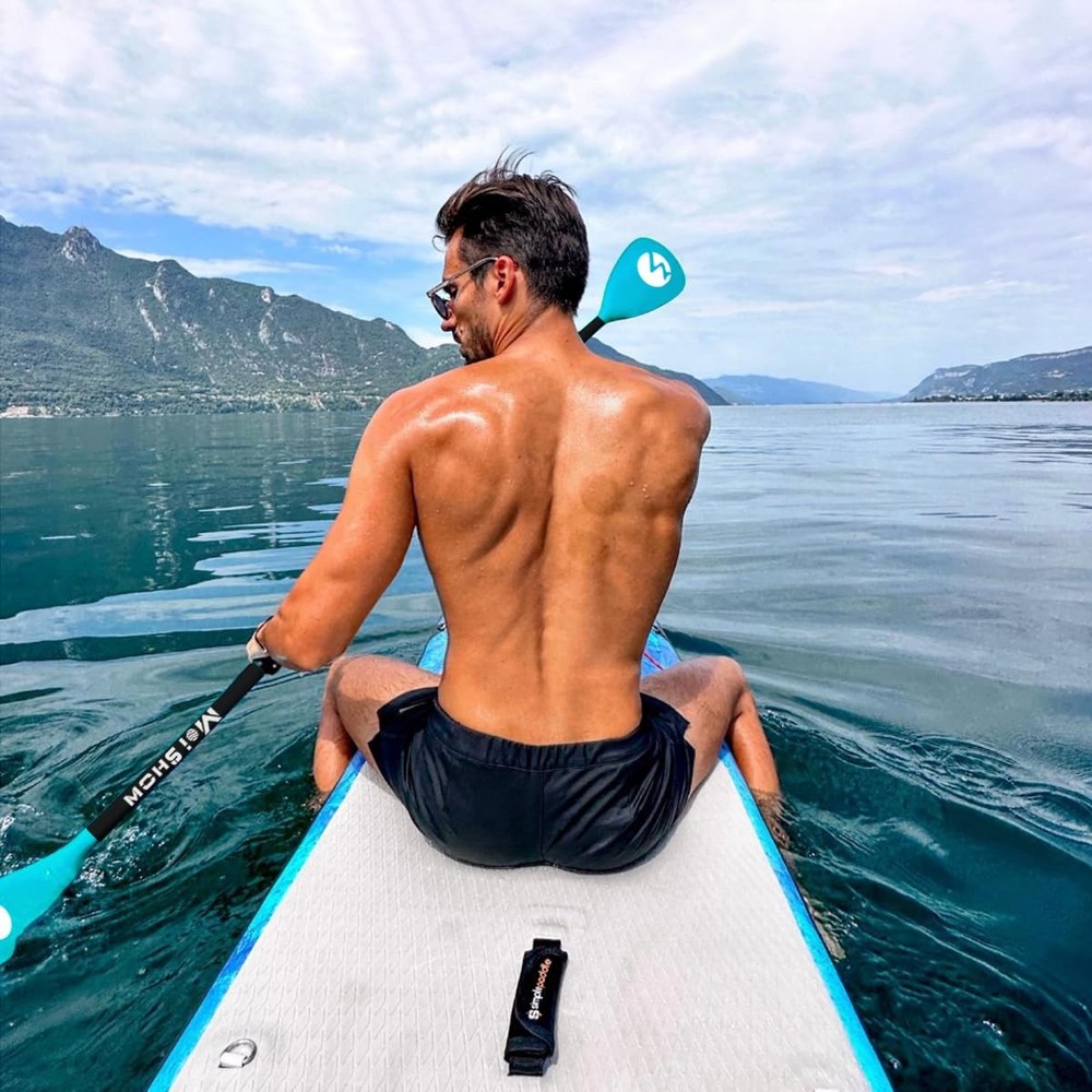 SUP Paddle Board Paddle - Adjustable Paddleboard Paddle Oar 4-Piece Floating ...