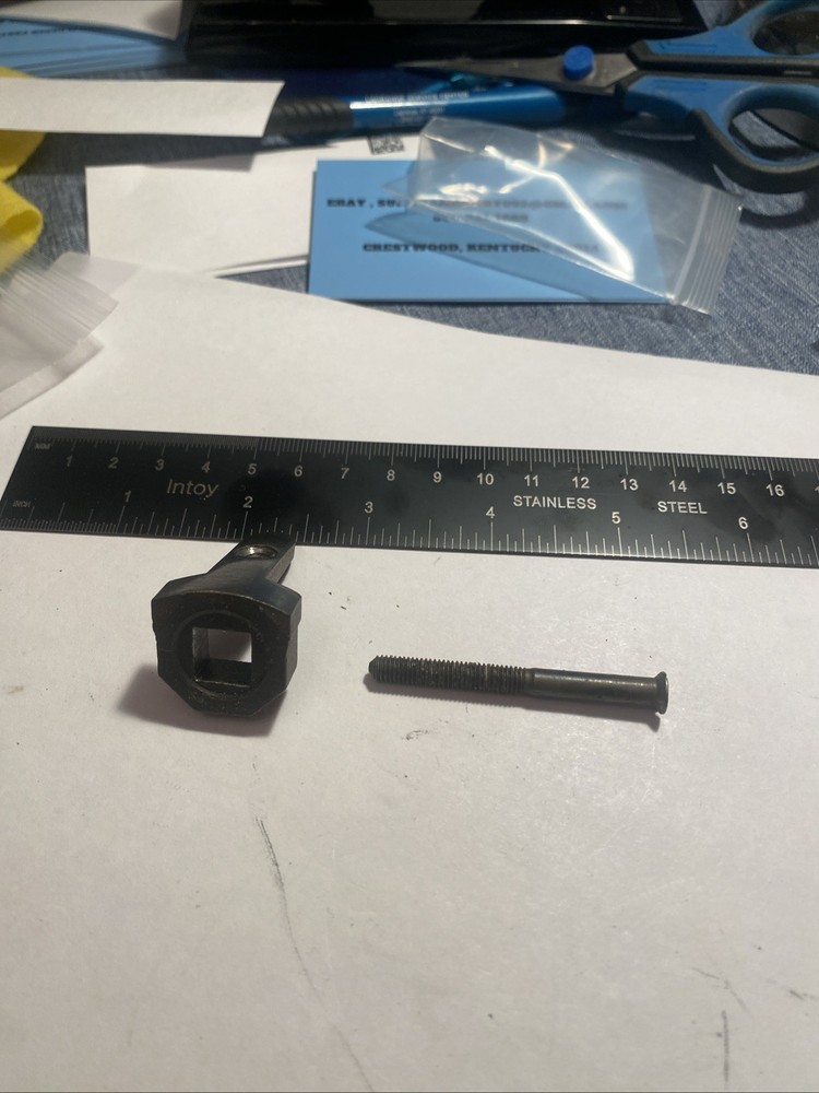 15/16” Tang And Bolt for CVA Muzzleloader with Hook Breech Plug..