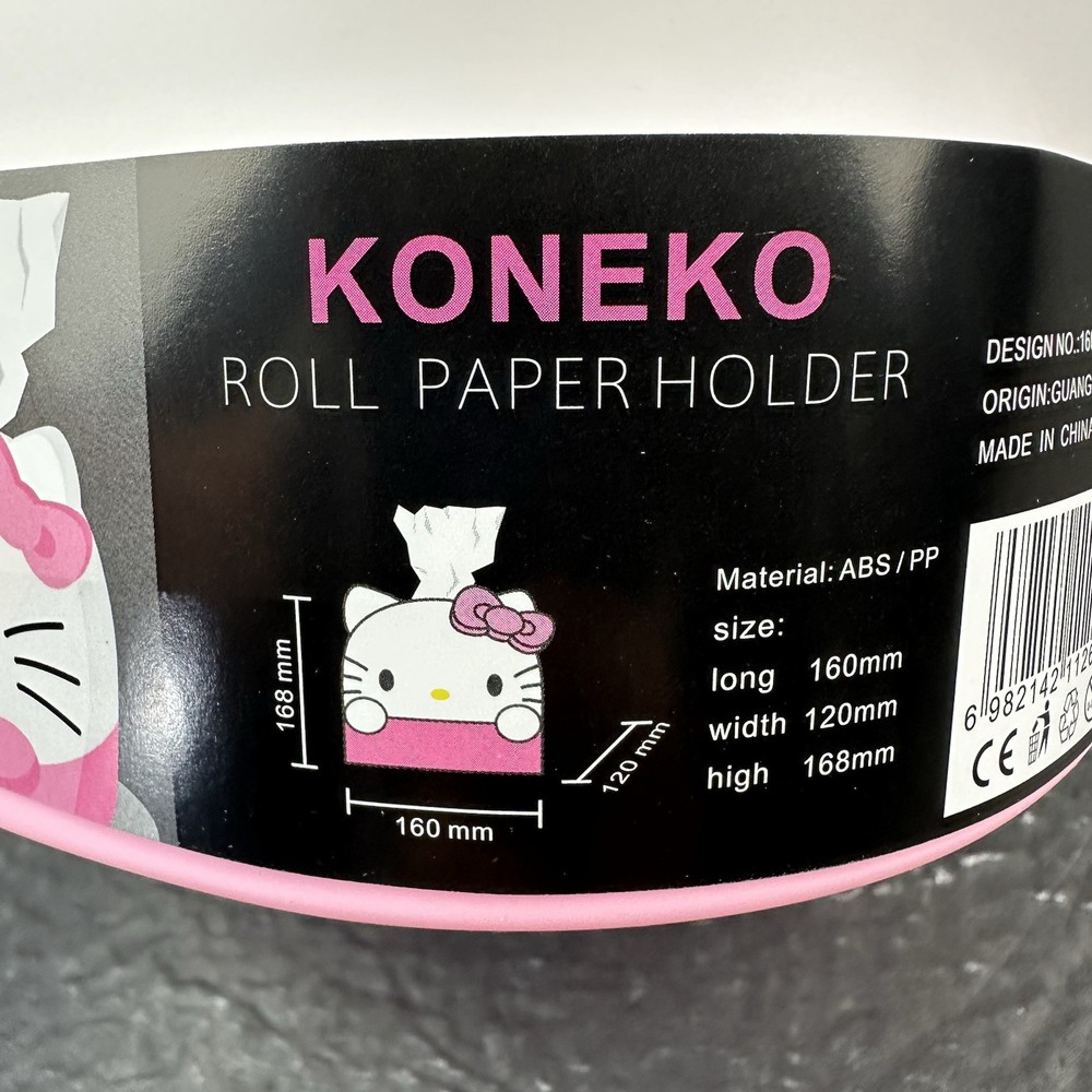 Hello Kitty Koneko Tissue Paper Roll Paper Holder Tissue Box