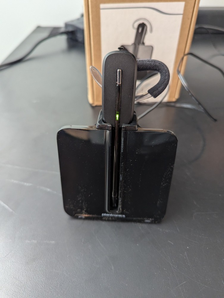 PLANTRONICS Poly CS540 Wireless 6.0 DECT Headset Black - (Tested)