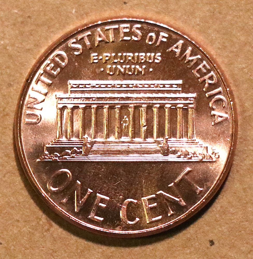 2007 Lincoln Memorial Cents BU