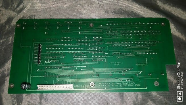 Nice Used Metronics Quadra-Chek QC-2000 DRO Front Display Panels.