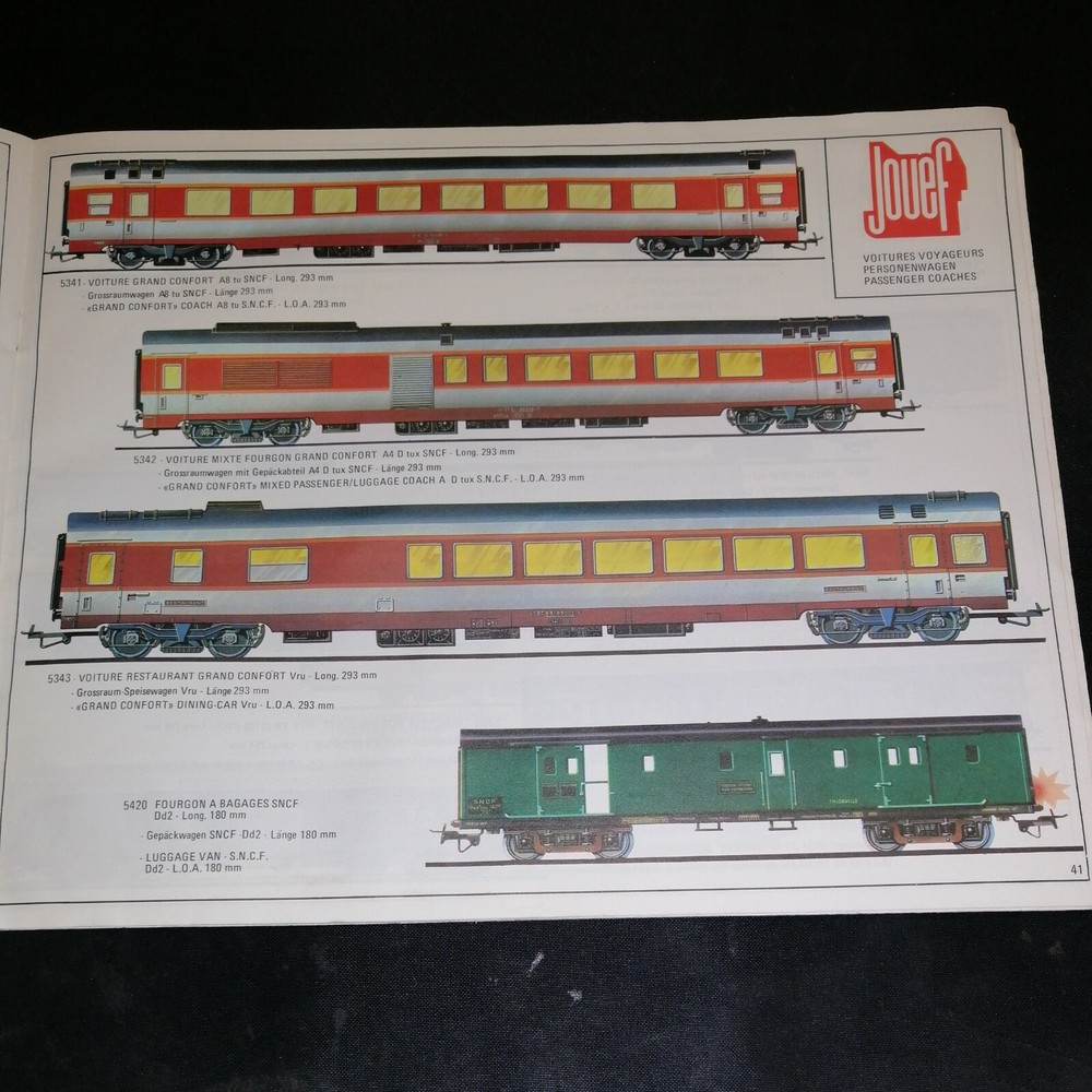 Catalogue Jouef HO 1976