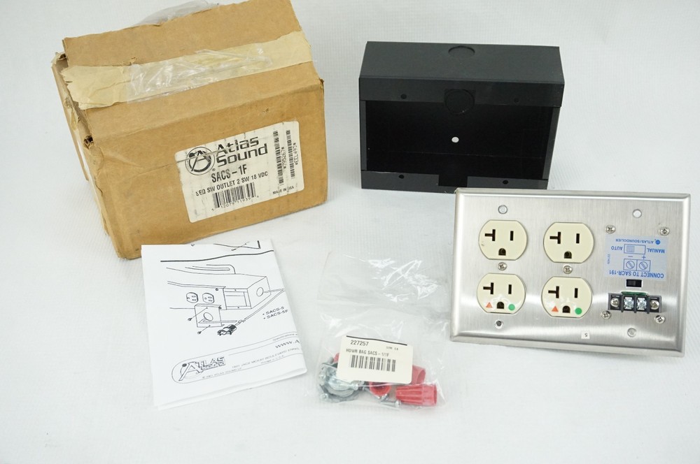 Atlas Sound SACS-1F SE Outlets for Sequence Control System