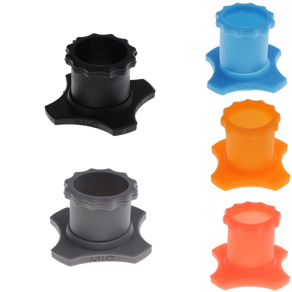 Microphone Mic Holder Anti-rolling Rings + Bottom