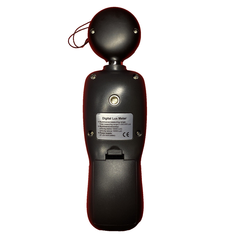 Light Meter Luxmeter Luminometer 0-200000Lux .