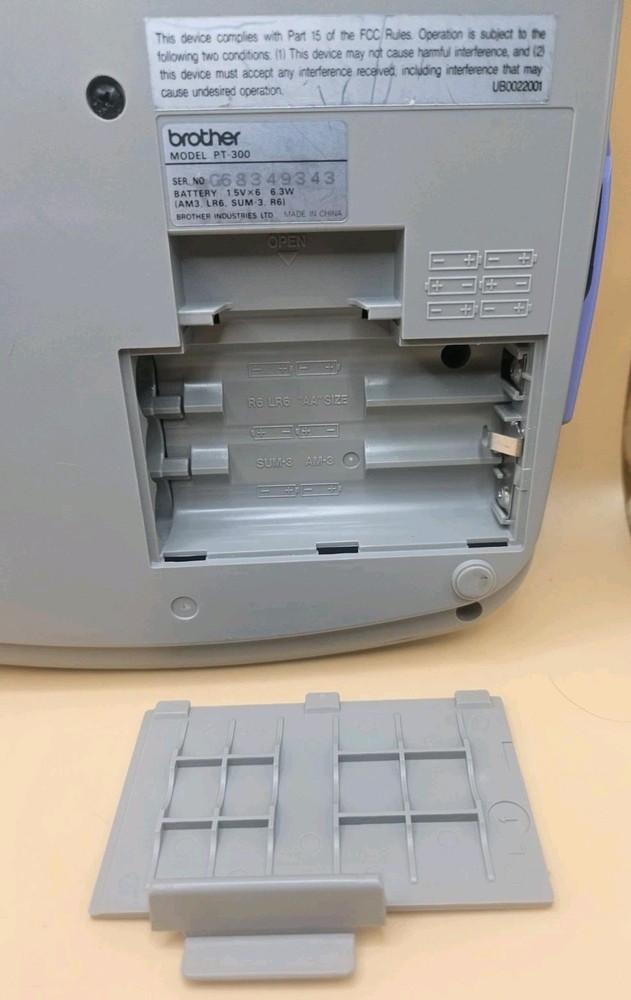 Brother P-Touch Extra Model PT-320 Thermal Label Maker Handheld Printer