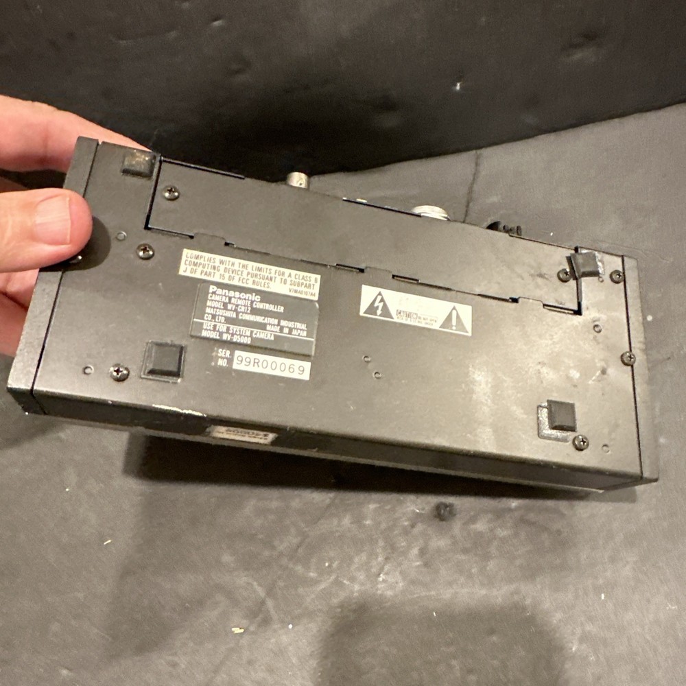 Panasonic WV-CR12 Camera Camera Remote Controller,Untested #R47