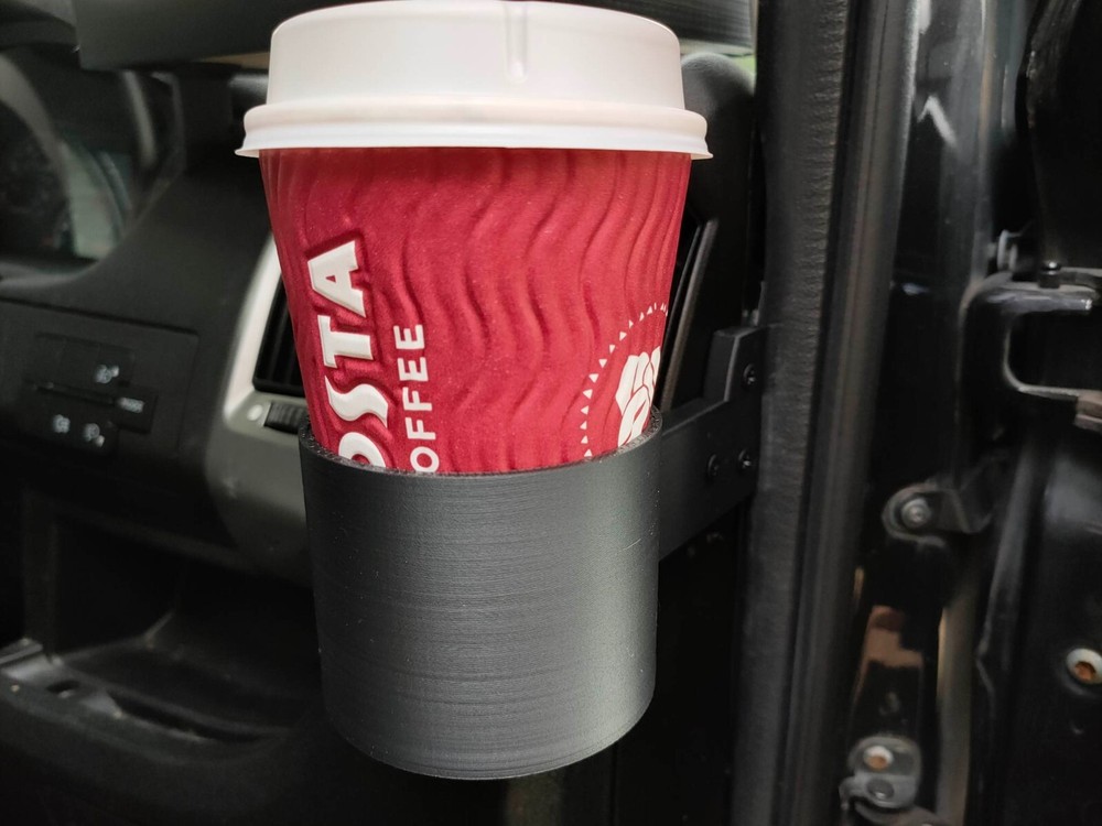 Cup Holder For Renault Traffic Vans Side Panel Mounted