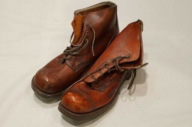 WW2 Australian Aussie Ankle Boots Unissued Mint