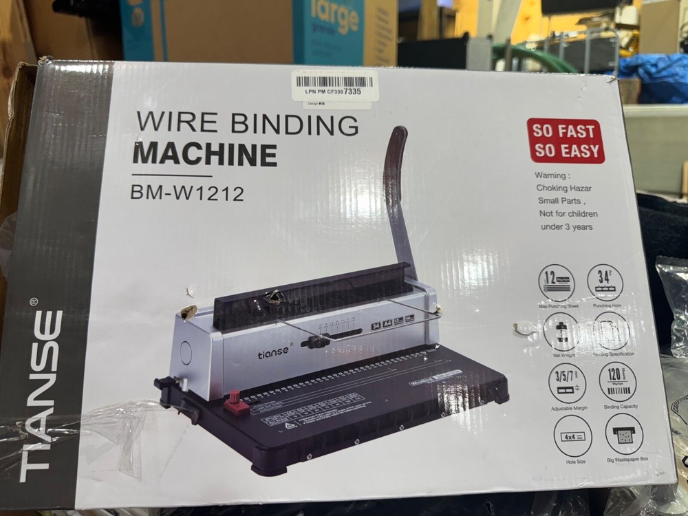 tanse wire binding machine bm-w1212