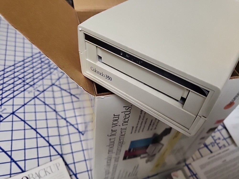 Colorado Trakker 350 External Parallel Port Backup System IBM