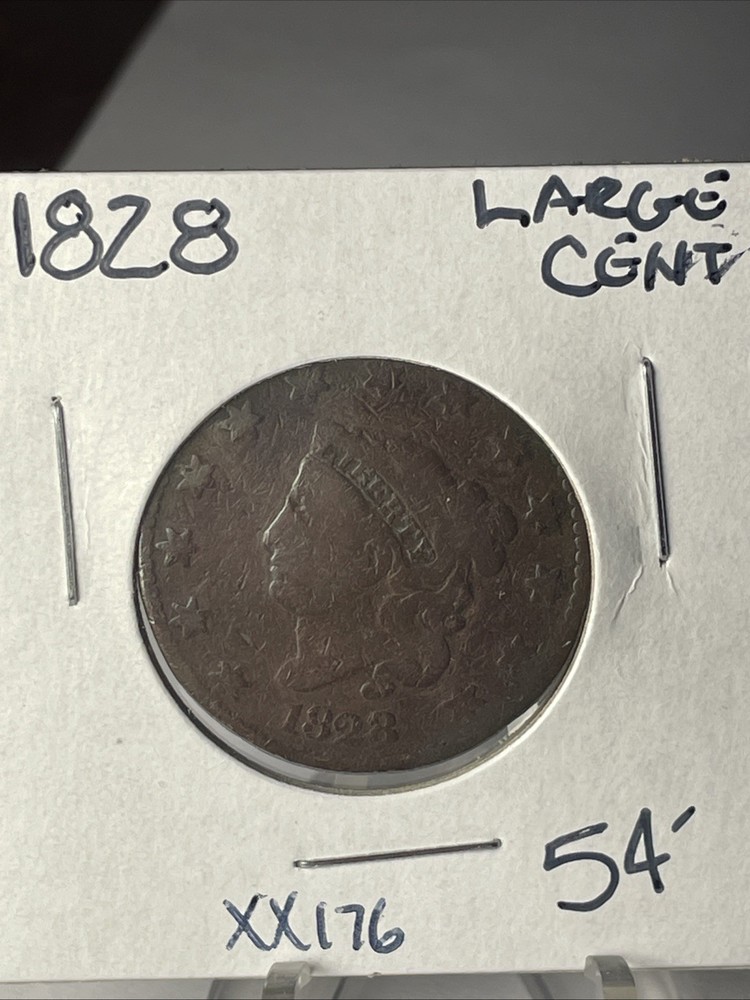 Much Better Date 1828 LARGE CENT  XX176