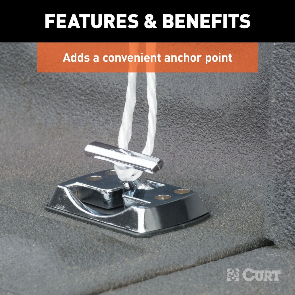 Curt Fold-Away Rope Hook (1,200 lbs, Packaged)
