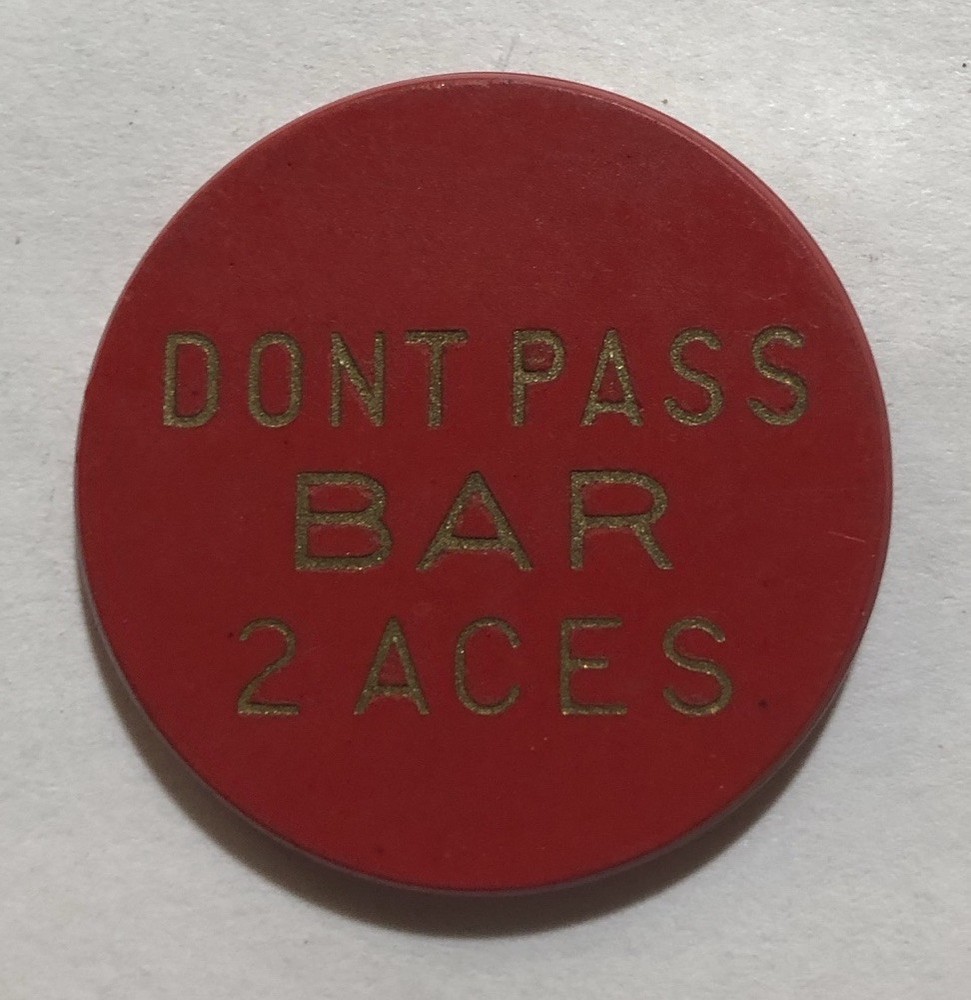 Don’t Pass Bar 2 Aces Token (A1)