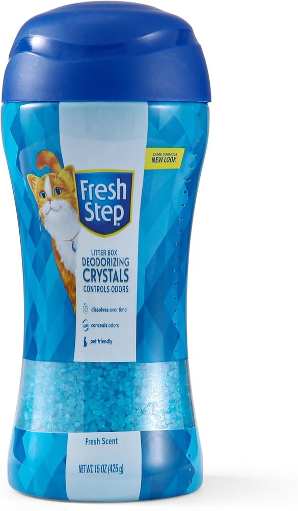 Cat Litter Crystals Deodorizer, Non Toxic Odor Neutralizing Crystals for Litt...