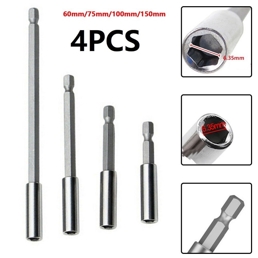 Screw Bits Extension Rod Hex-shank Quick Change Replacement Screwdriver