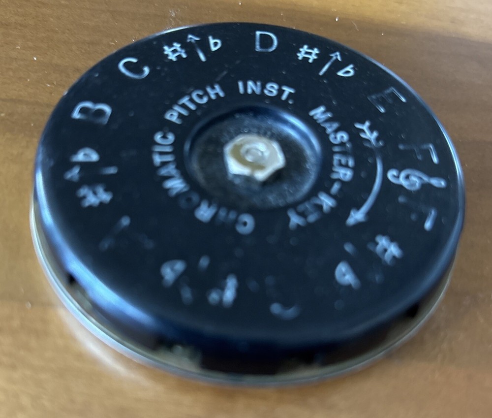 Vintage Master-Key Chromatic Pitch Instrument