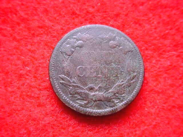 1858 FLYING EAGLE CENT GREAT CENT!! #54