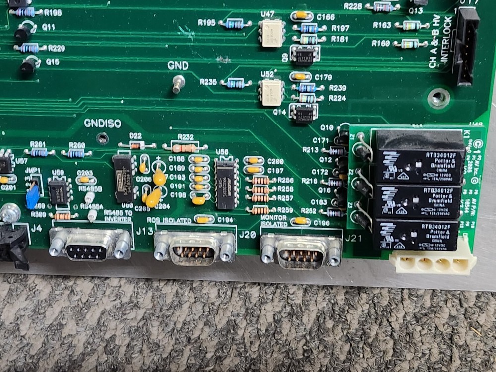 AeroVironment Cover Panel ABC-150 Connector Interface Board
