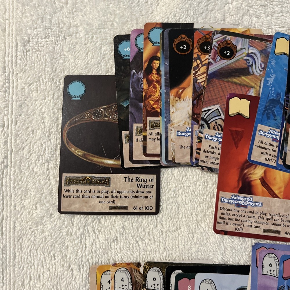 Spellfire Forgotten Realms Complete Set 1-100 No Chase
