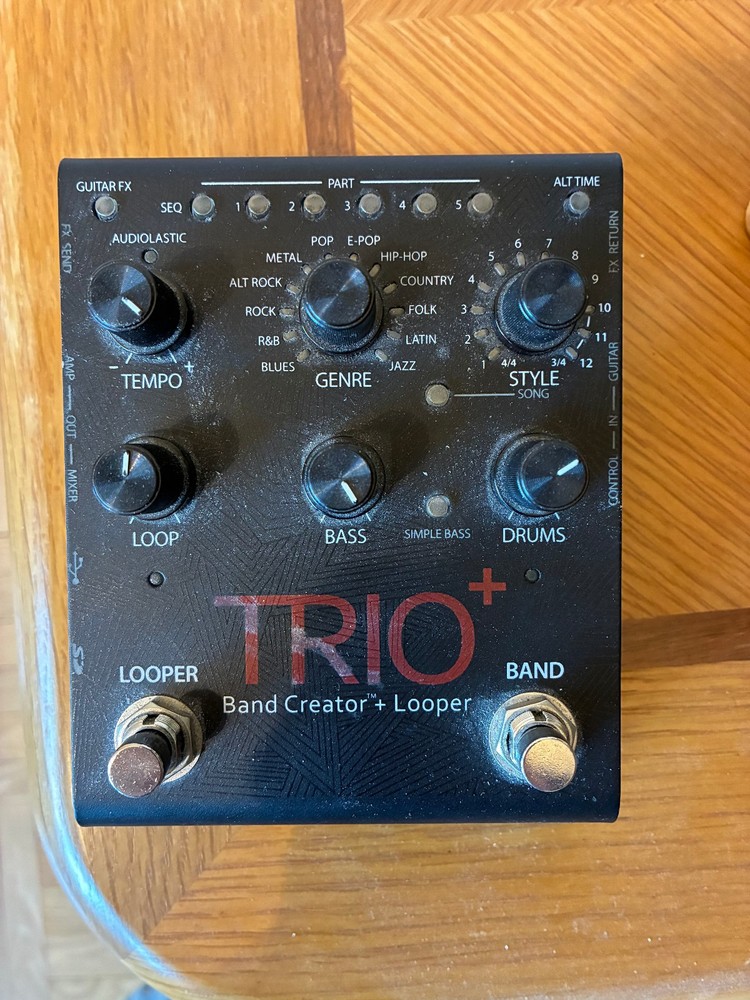 DigiTech TRIOPLUSV04 Trio Looper Footswitch Band Creator