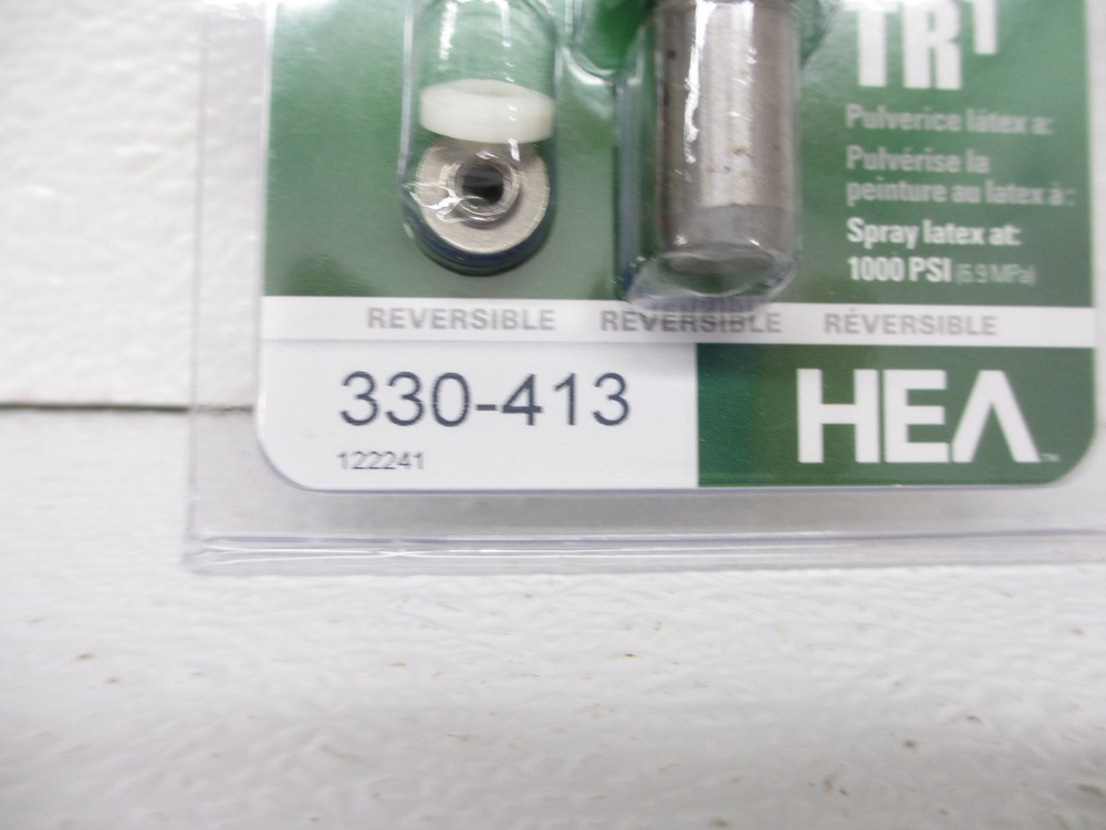 (2) Titan 330-413 TR1 HEA Reversible Spray Tips