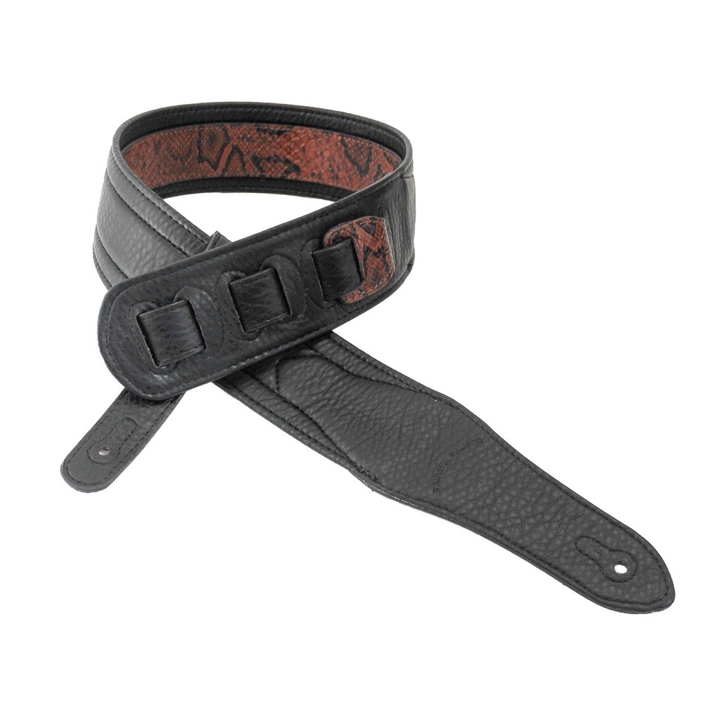 Walker & Williams SF-01 Copper Brown Snake Pattern Strap with Snakehead 