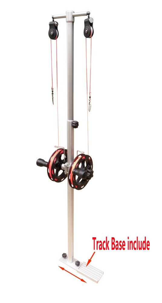 Brocraft Planer Reel Board Adjustable Mast System / Planer Reel System