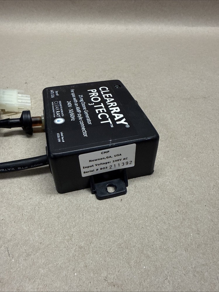 Sundance Spas ClearRay Pro3tect Ozone Generator Kit (P/N: 6472-526)