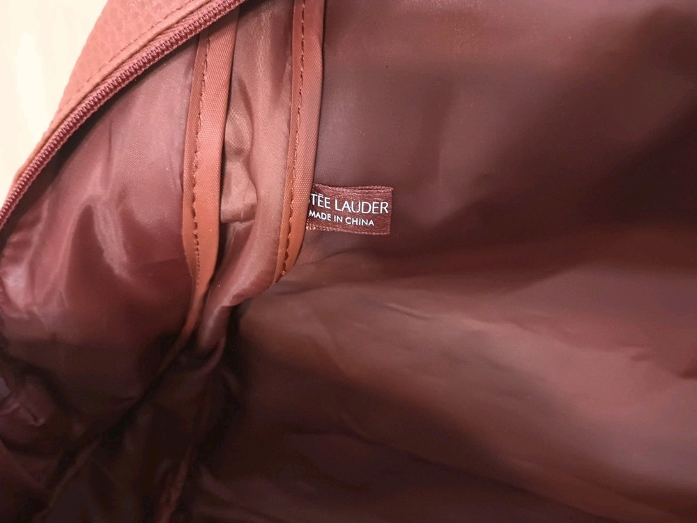Estee Lauder Large Bag, Faux Leather, Polyester Lining
