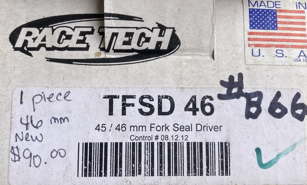 RaceTech Fork Seal Driver TFSD 46 #B66