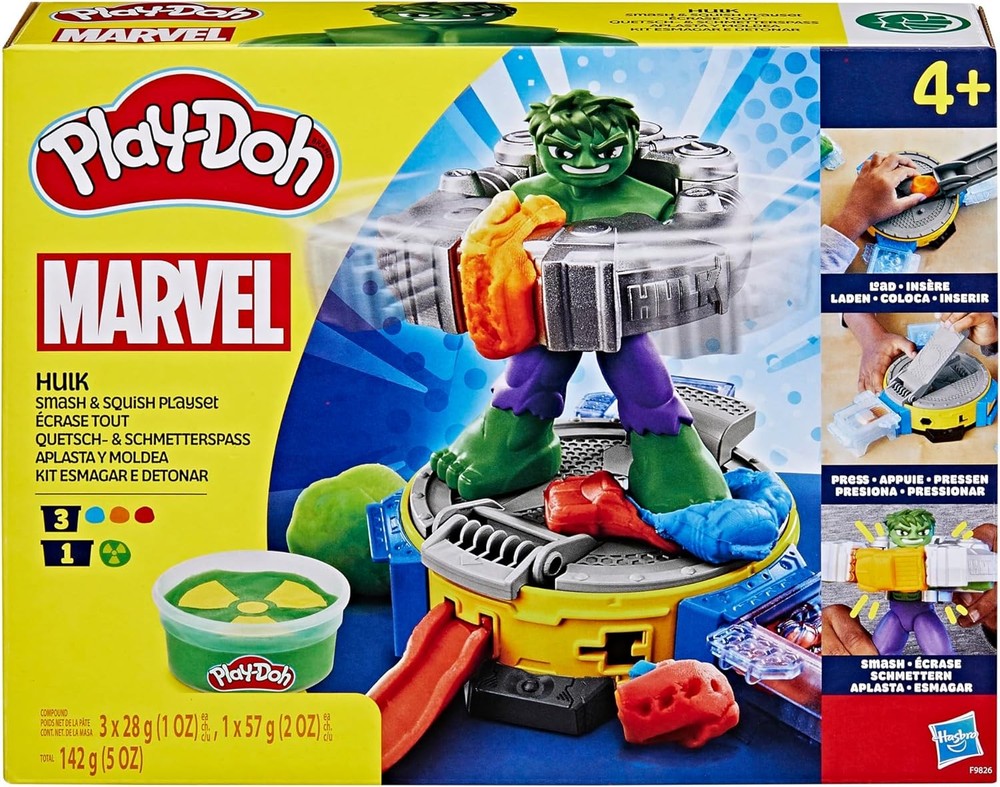 Play-Doh Marvel Hulk Smash & Squish Playset