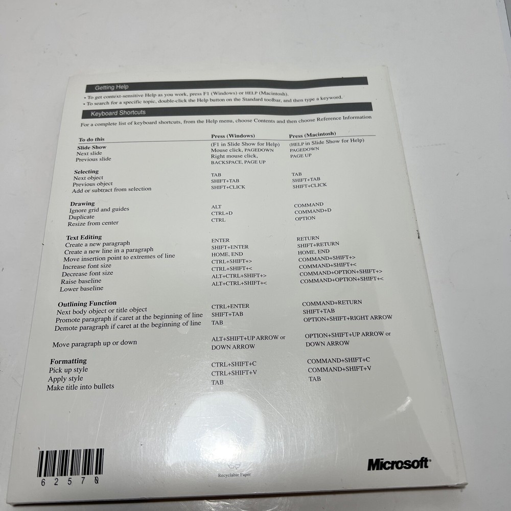 Microsoft PowerPoint User's Guide Manual Brand New