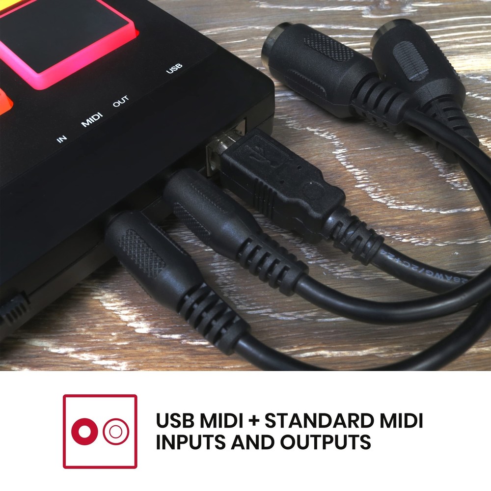 AKAI Professional MPX8 - Portable Sample Pad Controller With 8 Performance-Re...