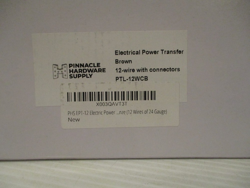 PHS EPT-12 |12 Wire Electrical Power Transfer - Brown