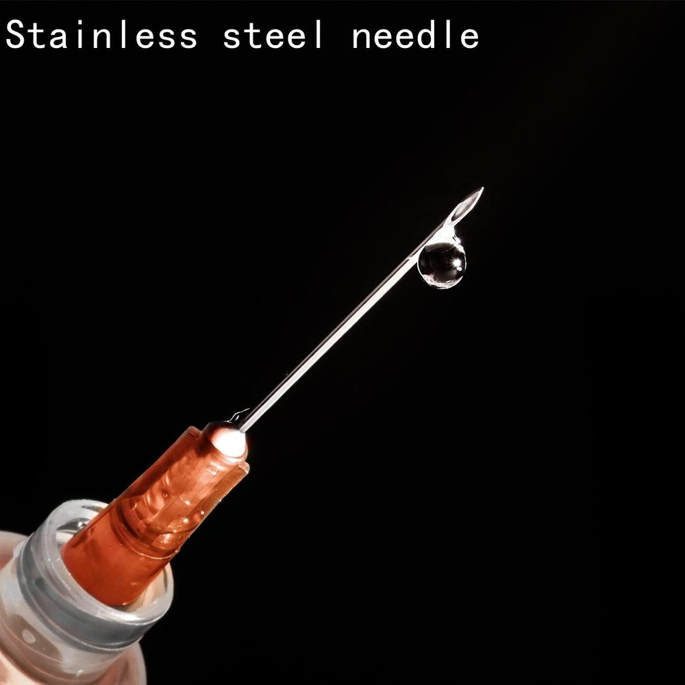 Individually Wrapped 2.5ml Plastic Syringes - 100-Pack for Precision Use