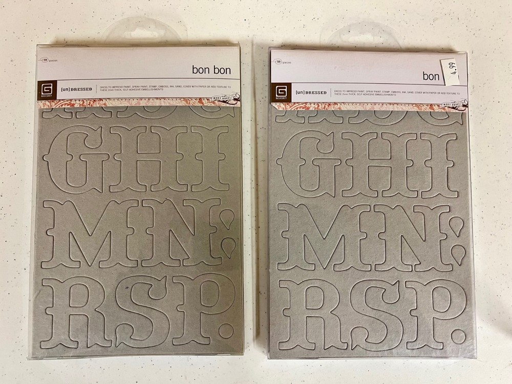 Basic Grey Perhaps 14 Sheets 12"x12", Stickers, Die Cut Alphas & Tags - READ