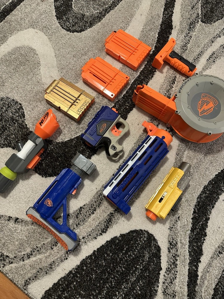 Nerf Accessories Lot