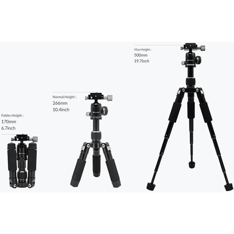 Tripod50 Premium Mini Tripod with Pan Bar